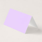 Unicorn Rainbow Birthday Invitation Folded Card (Back)