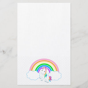 Unicorn Rainbow Briefpapier