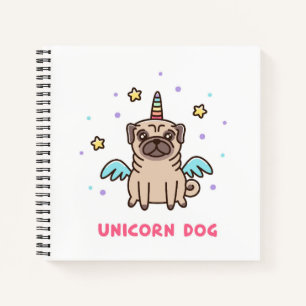 Unicorn Rainbow Dog Notitieboek