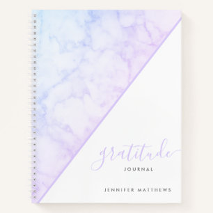 Unicorn Rainbow Holographic Chic gepersonaliseerd Notitieboek