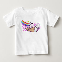 Unicorn Rainbow Riding Ice Cream Cone