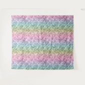 Unicorn Rainbow Sparkle Wandkleed (Voorkant (horizontaal))