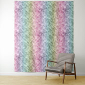 Unicorn Rainbow Sparkle Wandkleed (In situ)