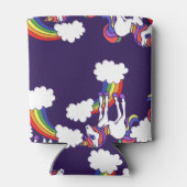 Unicorn Rainbows Blikjeskoeler (Achterkant)