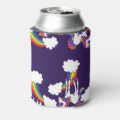 Unicorn Rainbows Blikjeskoeler (Blikje Achterkant)