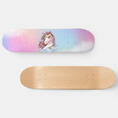 Unicorn & Rainbows Skateboard (Horizontaal)