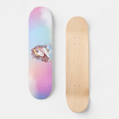 Unicorn & Rainbows Skateboard (Voorkant)