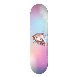 Unicorn & Rainbows Skateboard
