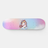 Unicorn & Rainbows Skateboard Deck (Horizontaal)