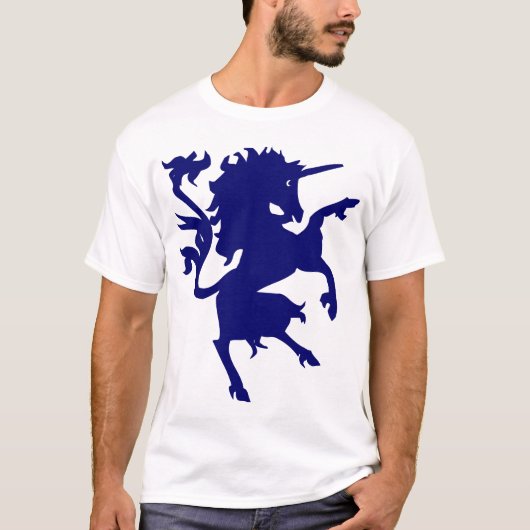 Unicorn Rampant T-shirt (Voorkant)