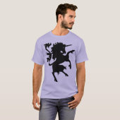 Unicorn Rampant T-shirt (Voorkant volledig)