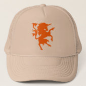 Unicorn Rampant Trucker Pet (Voorkant)
