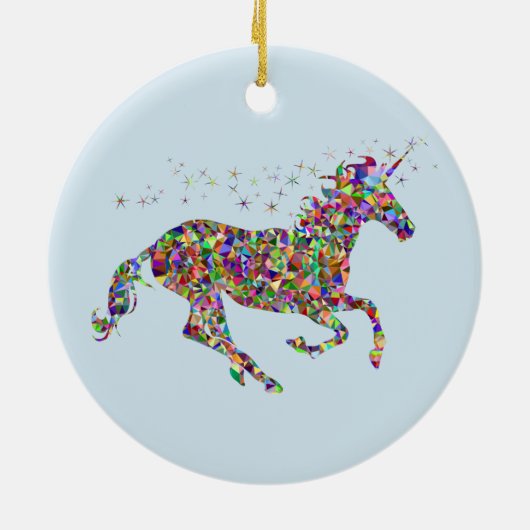 Unicorn Real Magic Ornament (Achterkant)