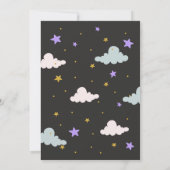 Unicorn Roller Skate Anniversaire Invitation (Dos)