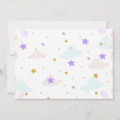 Unicorn Roller Skate Birthday Invitation (Dos)