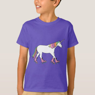 Unicorn Rollerskating T-shirt