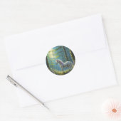 Unicorn Ronde Sticker (Envelop)