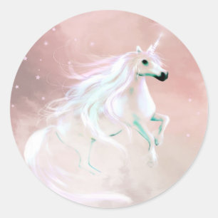 Unicorn Ronde Sticker