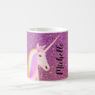  Unicorn roze glitter Sparkle Hot Chocolade Koffiemok