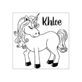 Unicorn Rubberstempel (Afrduk)