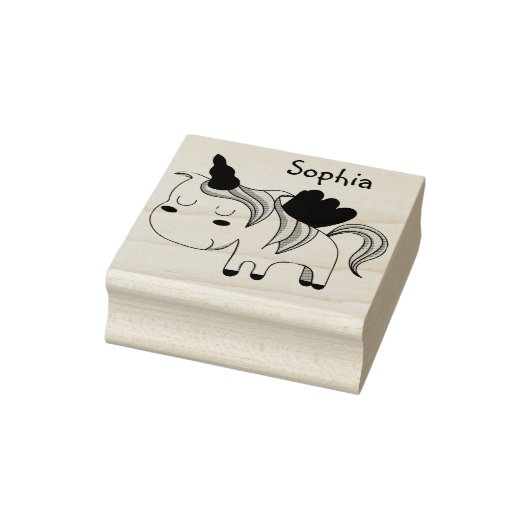 Unicorn Rubberstempel (Stempel)