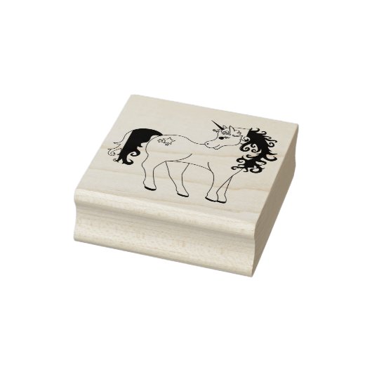 Unicorn Rubberstempel (Stempel)