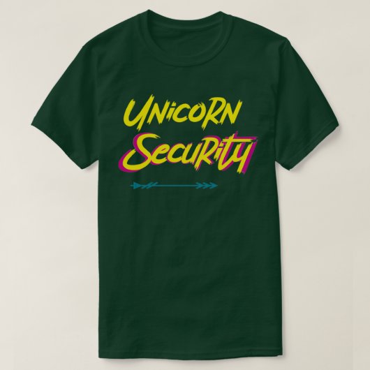 Unicorn Security Copy 1 T-shirt (Design voorkant)