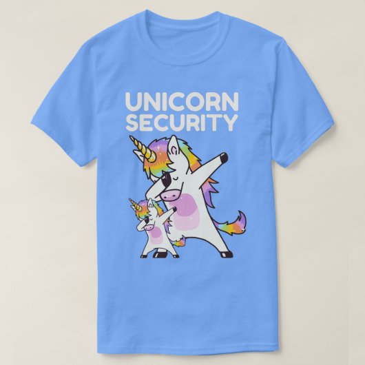Unicorn Security Parent Classic Copy T-shirt (Design voorkant)