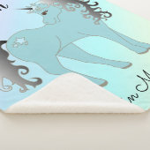 Unicorn Sherpa Deken (3/4)