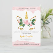 Unicorn Shower Kaart (Staand voorkant)