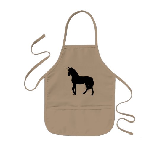 Unicorn Silhouette Schort (Voorkant)