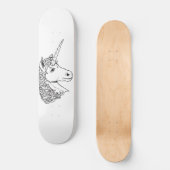 Unicorn Skateboard (Voorkant)