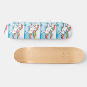 Unicorn Skateboard Deck (Horizontaal)