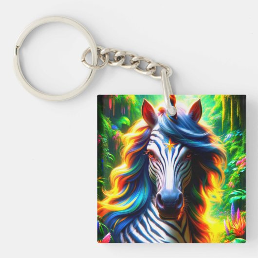 Unicorn Sleutelhanger (Voorkant)