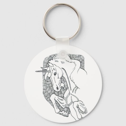 Unicorn Sleutelhanger (Voorkant)