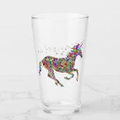 Unicorn Sparkle Glass Glas (Voorkant)