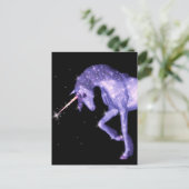 Unicorn Sparkles Briefkaart (Staand voorkant)