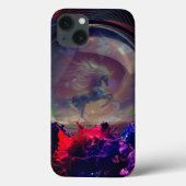 Unicorn Splash iPhone 13 Coque (Verso)