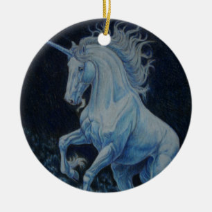 Unicorn Splash Keramisch Ornament