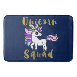 Unicorn Squad, kleurrijke Pony Badmat