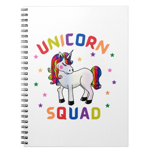 Unicorn Squad Notitieboek (Voorkant)