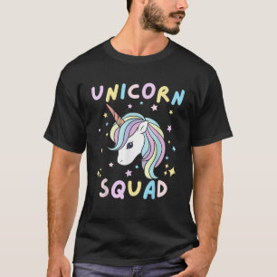 Unicorn Squad Schattige Rainbow Lover Familie Verj T-shirt