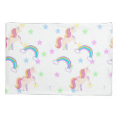 Unicorn Standard Pillow Case Kussensloop (Achterkant)
