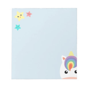 Unicorn & Stars Notitieblok