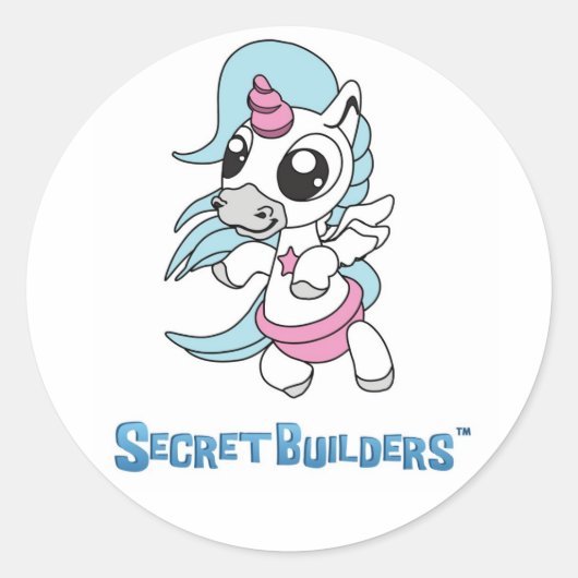 Unicorn Sticker (Voorkant)