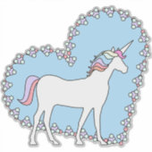 Unicorn Sticker (Voorkant)