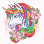 Unicorn Sticker (Voorkant)