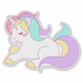Unicorn Sticker (Voorkant)