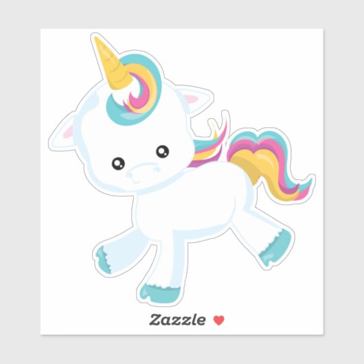  Unicorn Sticker (Vel)