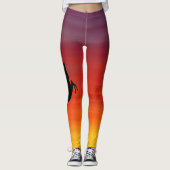 Unicorn Sunset Leggings (Voorkant)